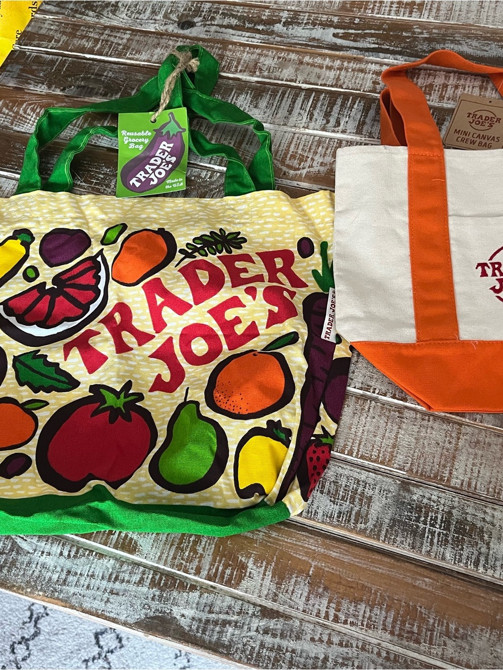 Trader Joe’s Tote Bags NEW